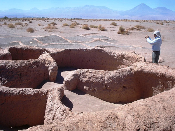 Desconocidos dañan milenario sitio arqueológico en San Pedro de Atacama