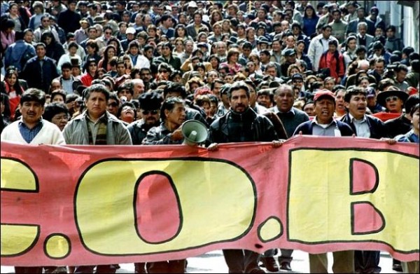 Huelga de la Central Obrera Boliviana tuvo respuesta en las 9 capitales