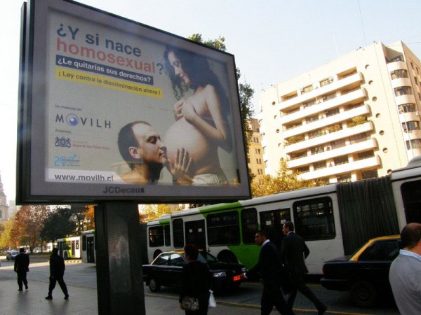Inédita campaña pro derechos de minorías sexuales en Santiago