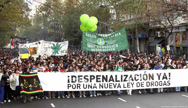 Marchas por despenalización de cannabis en 183 ciudades del mundo