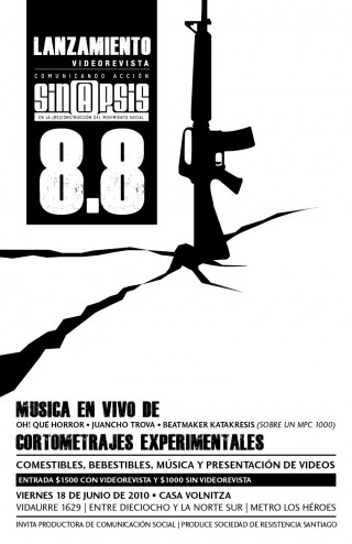 Lanzamiento de videorevista Sin(A)psis 8.8