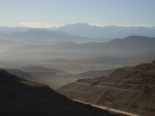 Acelerada contaminación minera en Andacollo