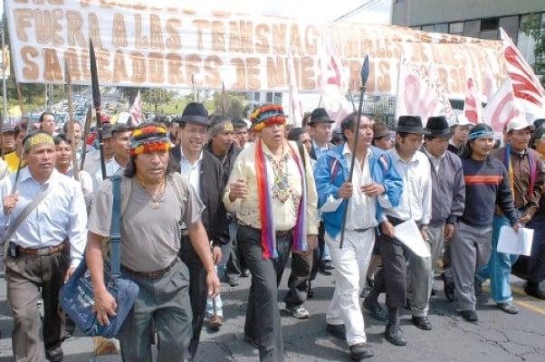 En escalada represiva Presidente Correa acusa a líderes indígenas ecuatorianos de «terroristas»