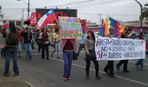 Red Ambiental cuestiona modelo de desarrollo chileno