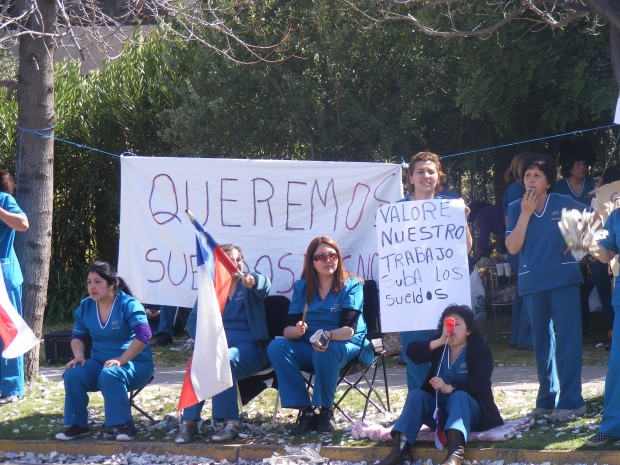 Trabajadoras de residencia de lujo en huelga legal por condiciones de trabajo indignas