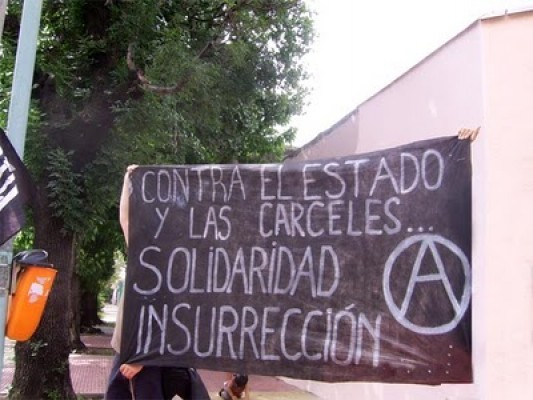 Anarquistas presos en Santiago 1 iniciaron huelga de hambre