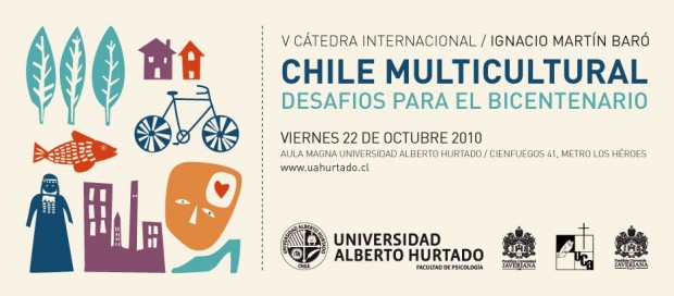 Cátedra Internacional “Chile Multicultural: desafíos para el bicentenario” este viernes en Universidad Alberto Hurtado