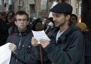 Marchan contra el Día de la Hispanidad en Barcelona