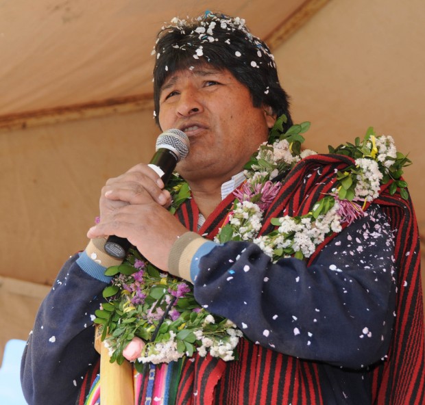 Evo Morales, haz un gesto por el bosque amazónico di NO a la mega-carretera