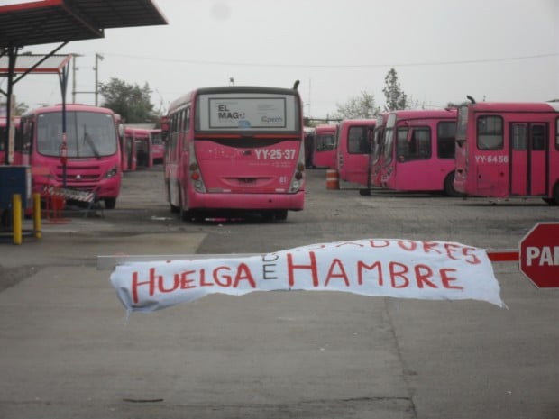 Trabajadores de Transaraucarias iniciaron huelga de hambre