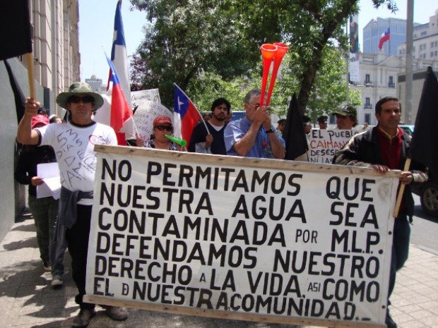 Caimanes: Representante de comuneros exige ser escuchado en La Moneda