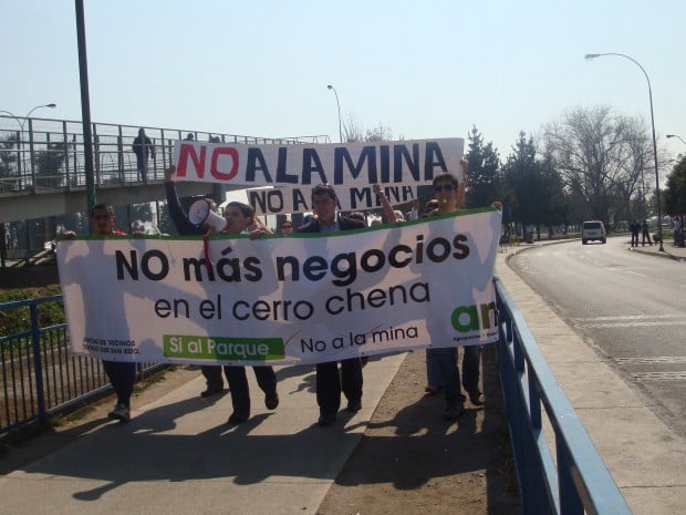 Cerro Chena, San Bernardo: Ejército involucrado en explotación minera ilegal