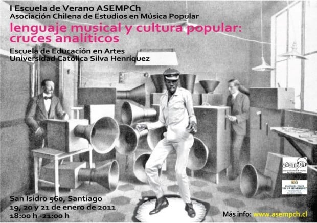“Lenguaje musical y cultura popular: cruces analíticos”: I Escuela de Verano ASEMPCh