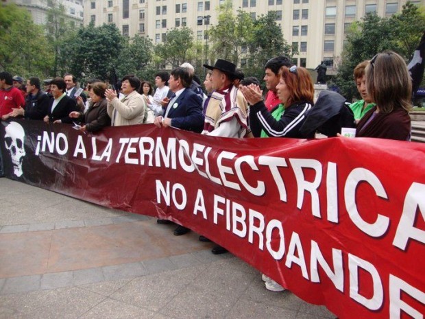 Autoridades y organizaciones sociales rechazan central termoeléctrica en la Región de O’Higgins