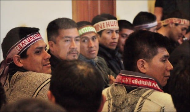 Graves irregularidades en juicio a comuneros mapuche en Cañete
