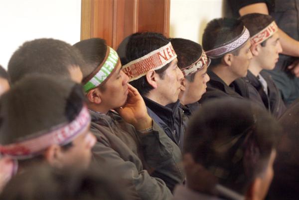 En su recta final juicio oral contra dirigentes mapuche en Cañete