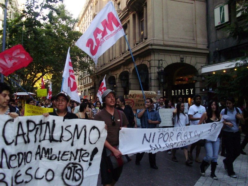 Chilenos por Isla Riesco llaman a nueva movilización ciudadana