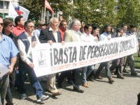 Convocan a protesta de apoyo al dirigente Carlos Castro