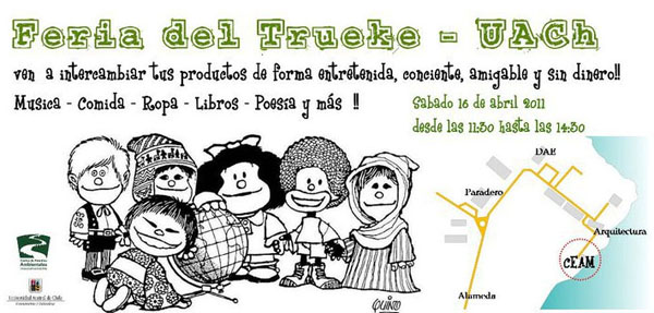 Este sábado Valdivia tendrá Trueke