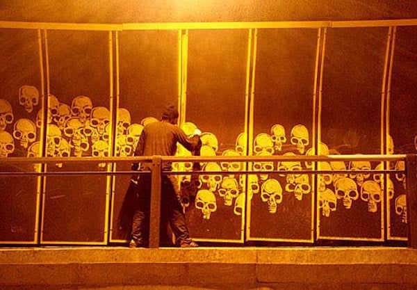 Alexandre Orion y sus graffitis que limpian São Paulo