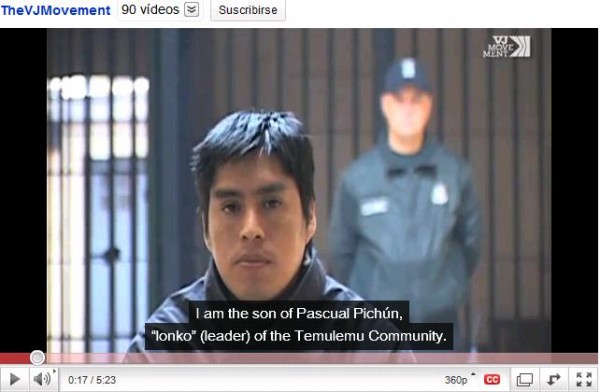 Cómo vive hoy Pascual Pichún, prisionero mapuche y comunicador, preso en Traiguén