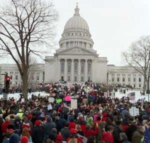 Y la lucha laboral en Wisconsin continúa…