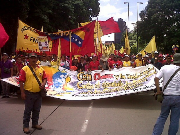 Movimientos chavistas de base se movilizan contra la criminalización de las luchas sociales por parte del Estado venezolano