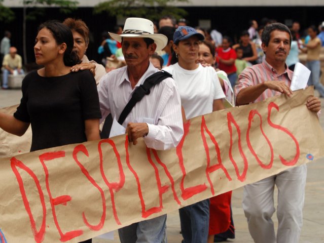 Colombia es el país del mundo con más desplazados y refugiados internos