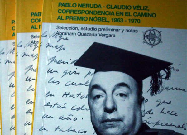 Lanzan libro con cartas de Pablo Neruda
