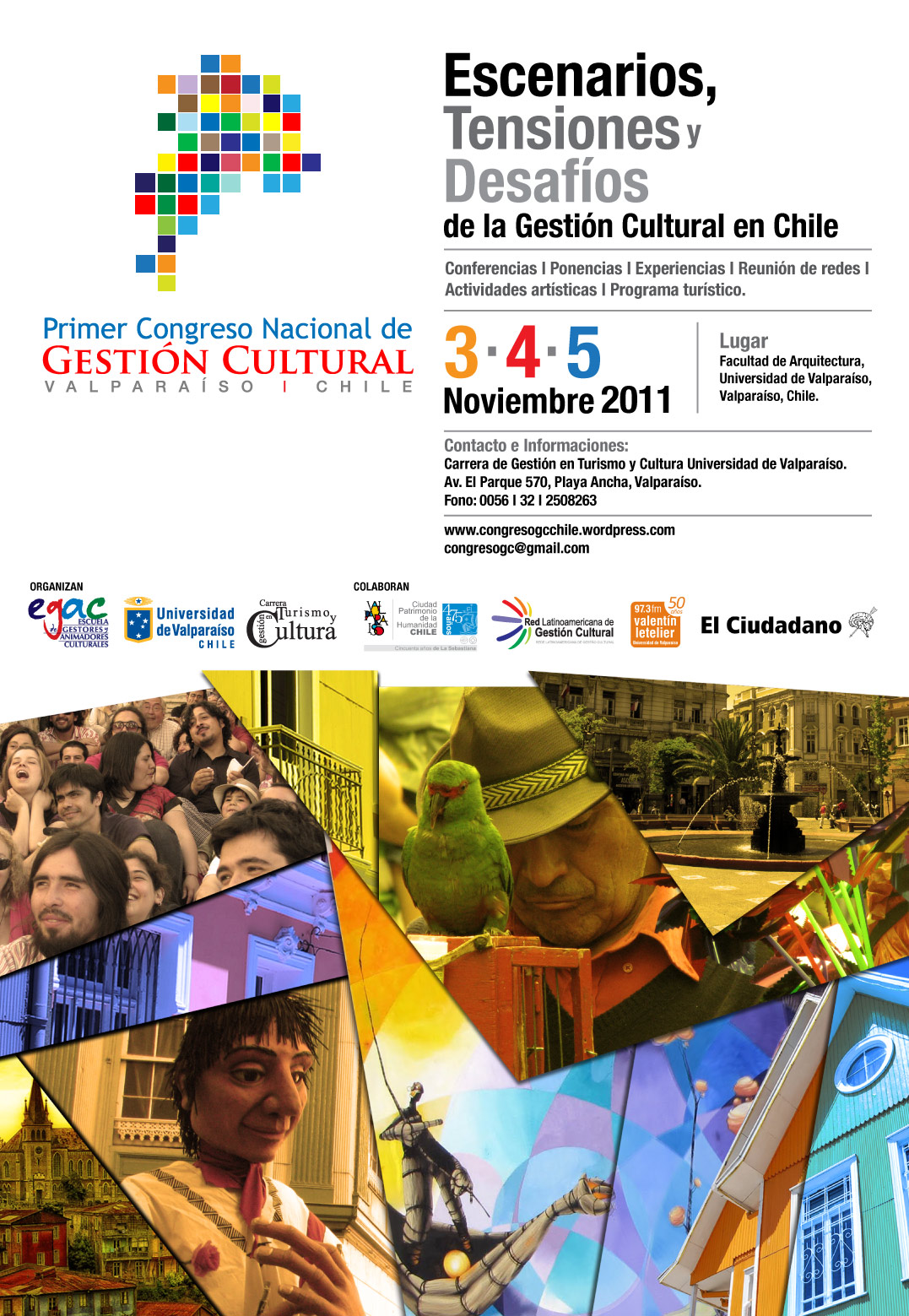 En noviembre gestores culturales chilenos se reunirán en Valparaíso