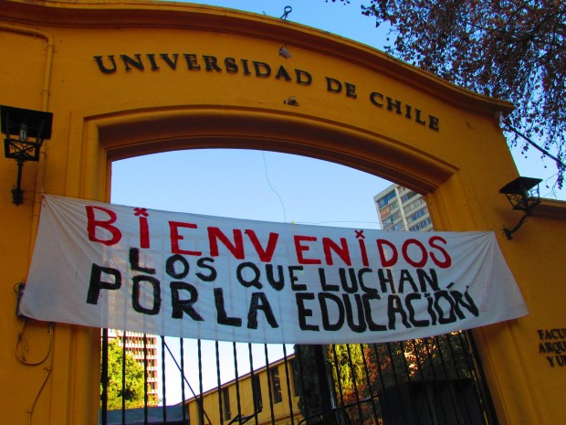 Toma en Arquitectura y Urbanismo de la U de Chile: Más allá de las nuevas formas de protestar