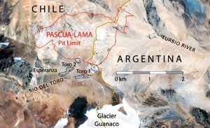 Argentina-Chile: Proyecto Pascua Lama, contaminación al agua de los glaciares