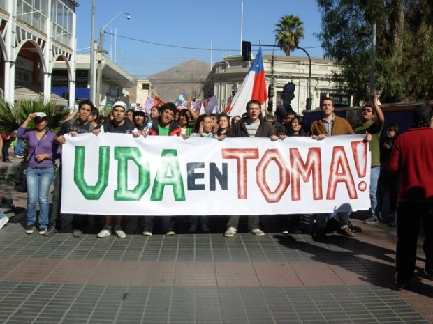 Toma de la Universidad de Atacama: “Hay que poner el conocimiento al servicio de las mayorías”