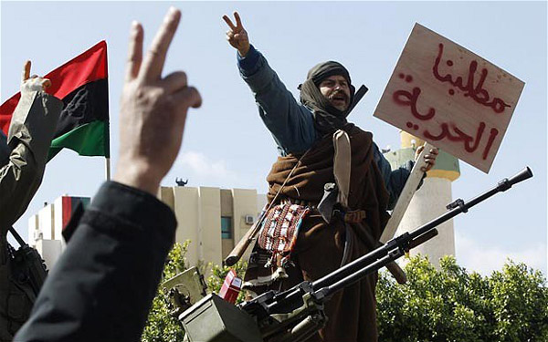 Los rebeldes libios: Entre Al Qaeda y la CIA