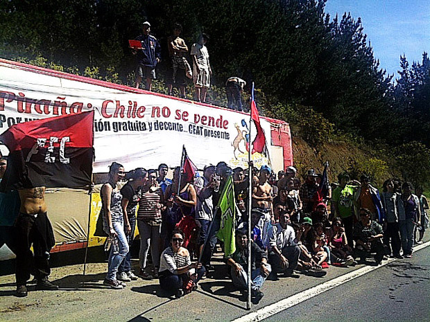 Estudiantes marcharán ocho días desde Concepción a Santiago