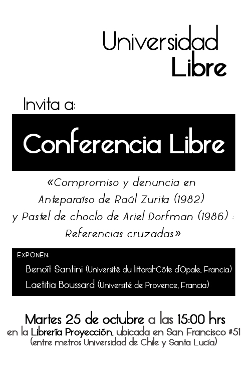 Universidad Libre te invita a su Cátedra Libre