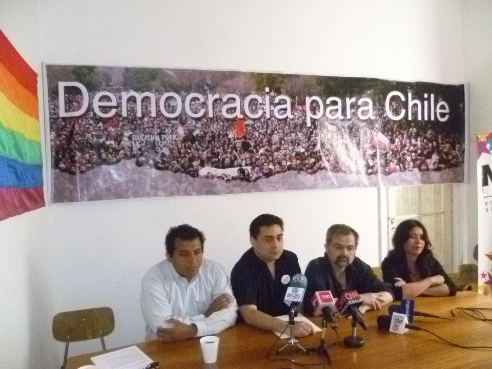 Democracia para Chile convoca a concentración por «¡Plebiscito Ahora! Para que la Mayoría Decida»