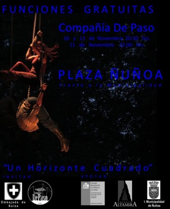 Espectáculo de trapecio gratuito en Ñuñoa