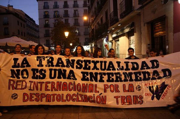 Hoy marcha por la despatologización de las identidades Trans