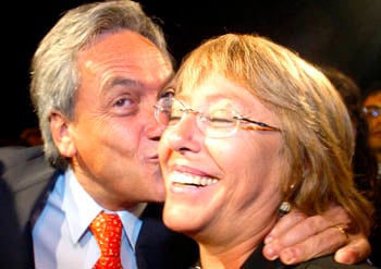 Bachelet acusó intervencionismo electoral de Piñera