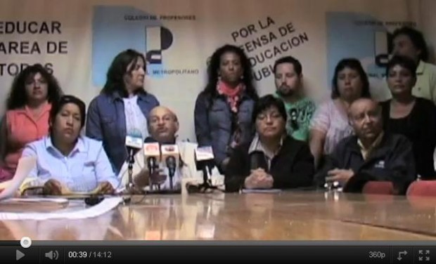 Vídeo: Alcalde de La Pintana retiene sueldo a profesores y trabajadores de Liceo tomado