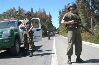 Esta mañana: Denuncian violento allanamiento de Carabineros en comunidad mapuche