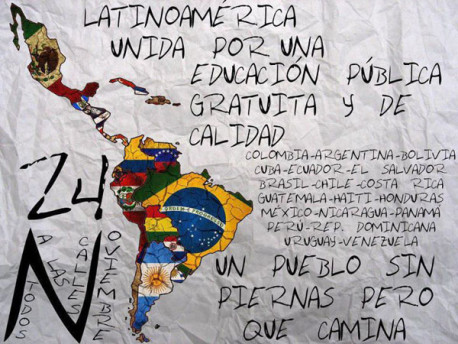 Jueves 24: Marcha Latinoamericana por la Educación