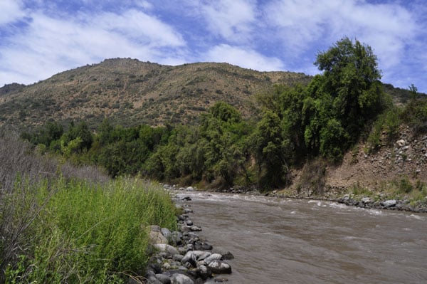 El agua turbia del proyecto Alto Maipo