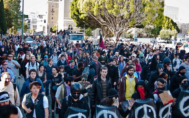 Movimiento Occcupy protesta este fin de semana en selecto club que reune políticos y economistas