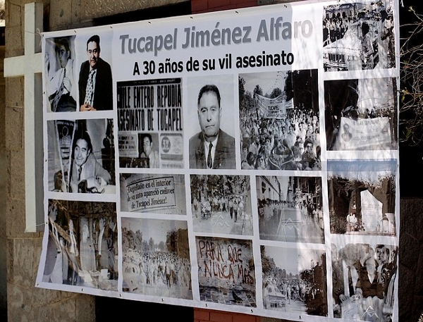 Conmemoran 30 años del asesinato de Tucapel Jiménez en dictadura