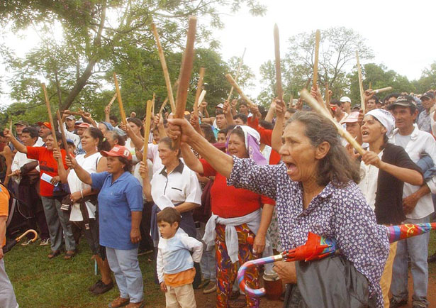Terratenientes podrían bloquear elecciones de 2013 en Paraguay