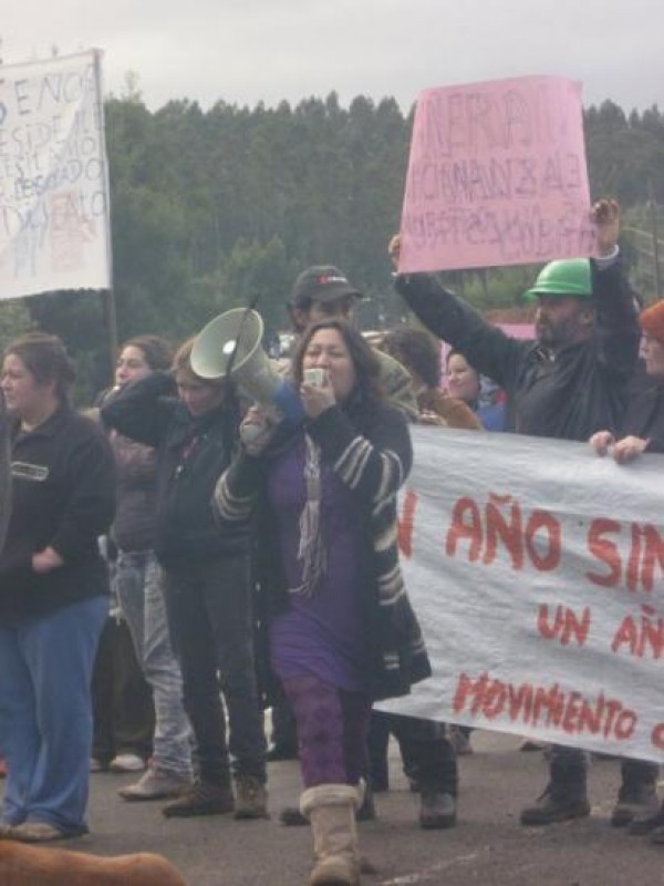 Lorena Arce, del Movimiento por una Reconstrucción Justa: “El Festival fue un show mediático, en Dichato no hay reconstrucción”