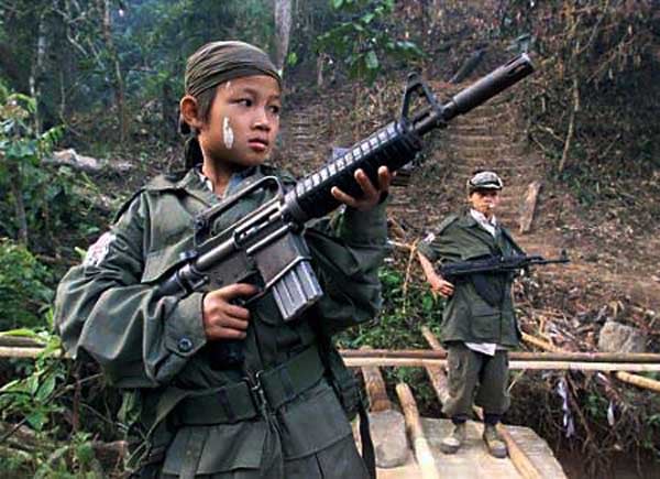 Cuando los niños van a la guerra