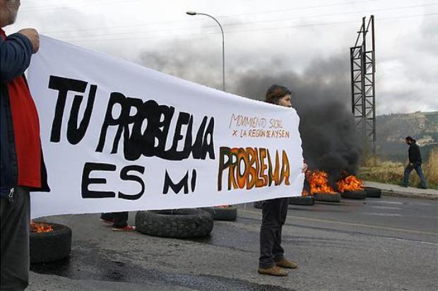 Ley de Seguridad del Estado se aplica en Aysén y manifestantes asumirán riesgos